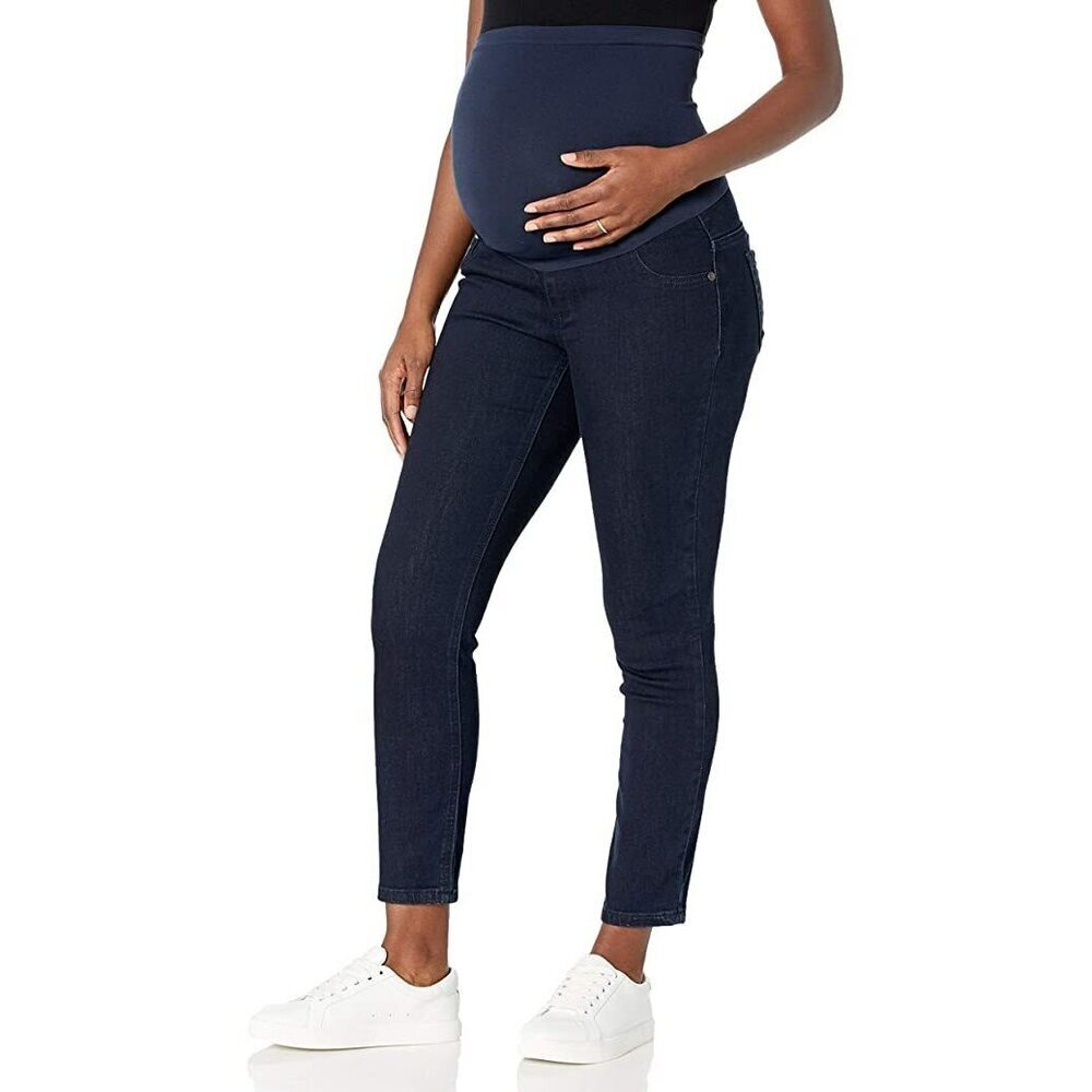 Motherhood Maternity INDIGO BLUE Secret Fit Belly Super Stretch Skinny Jeans XL